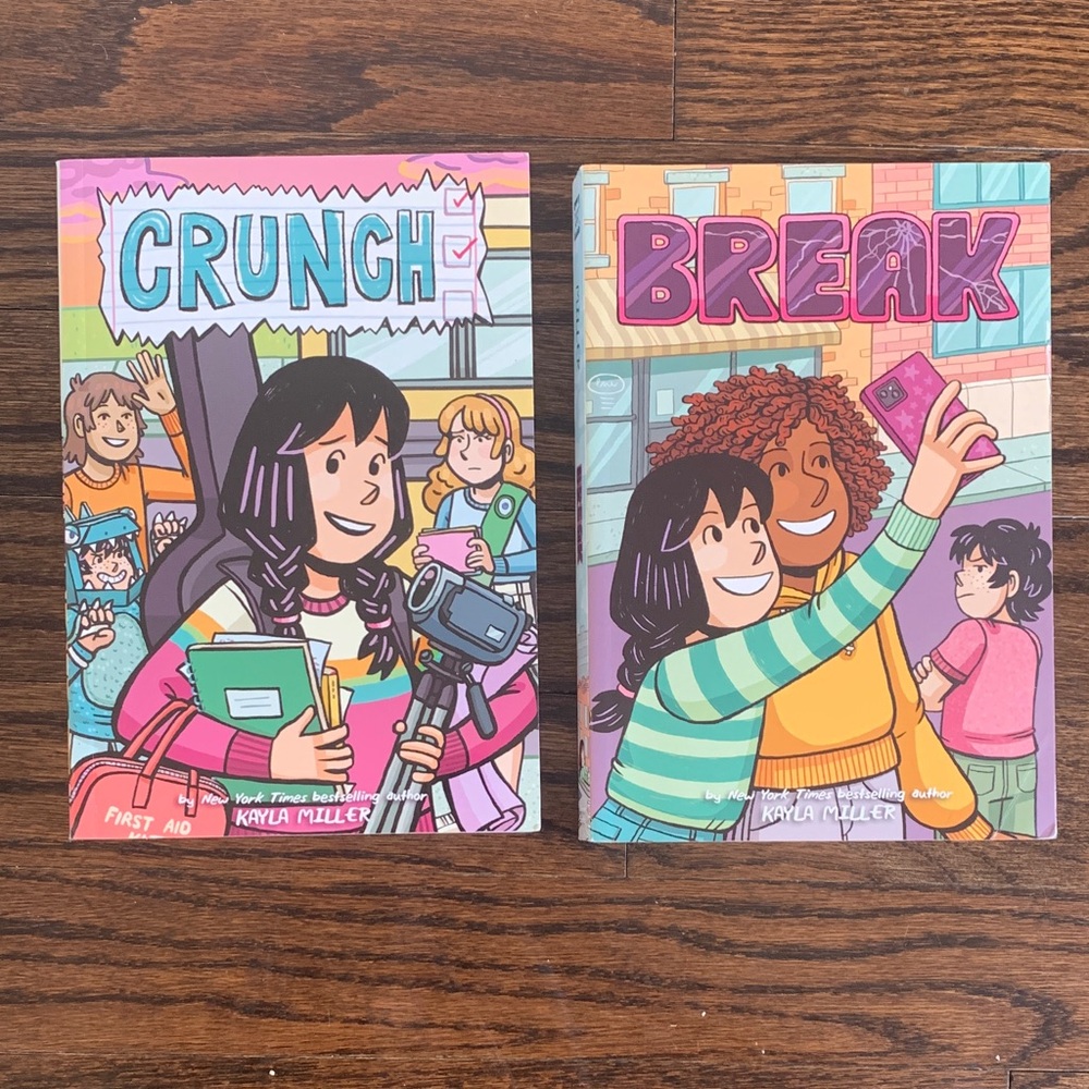 Crunch and Break Graphic Novels